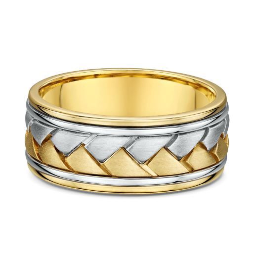 Braided and Cable Men's Ring