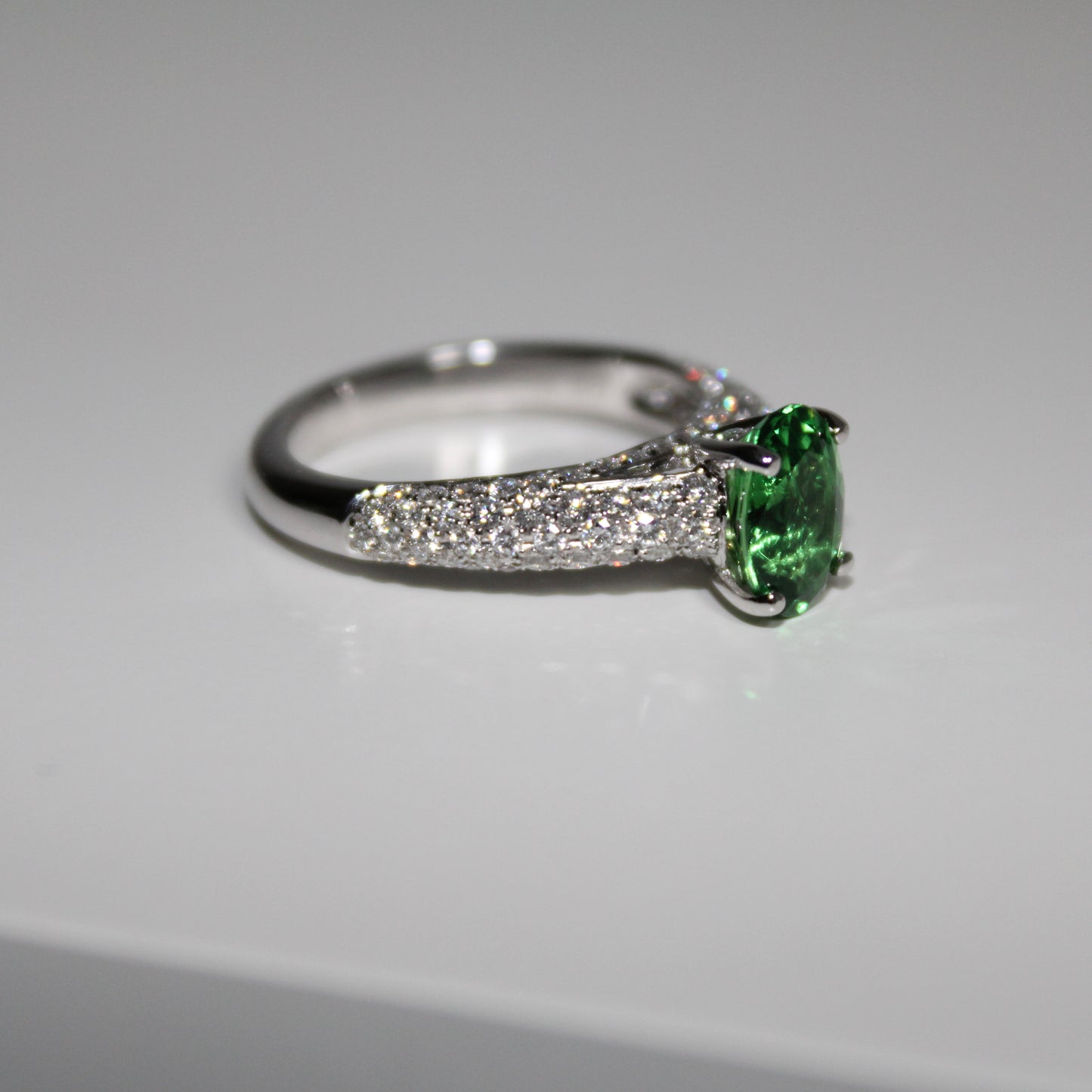 Tsavourite Ring