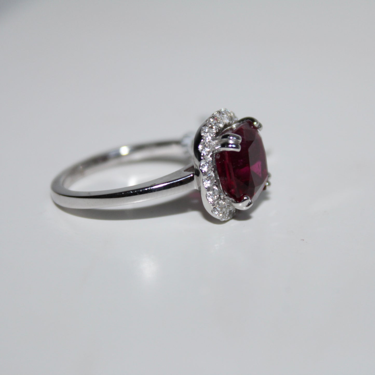 Rubellite Ring