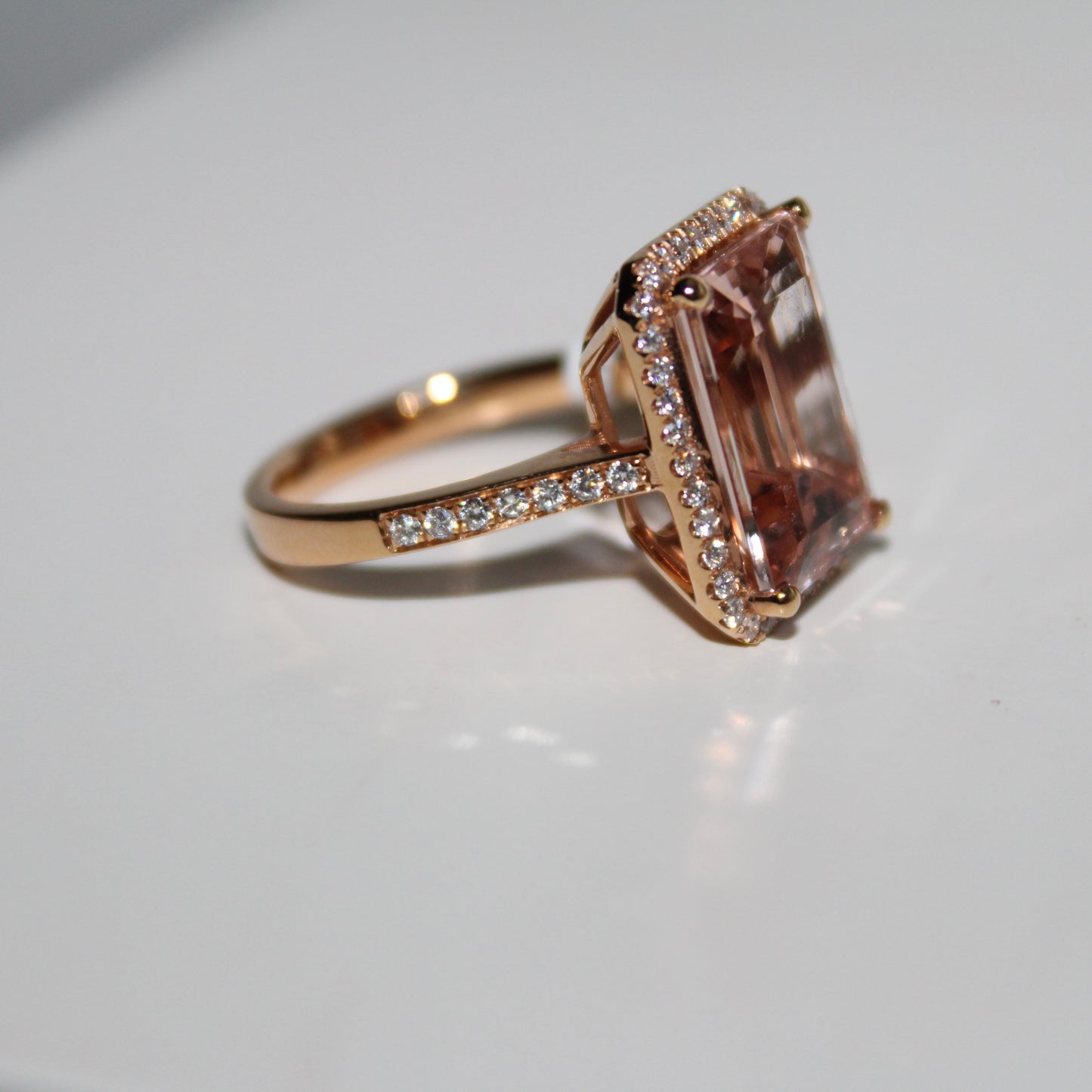 Morganite Ring