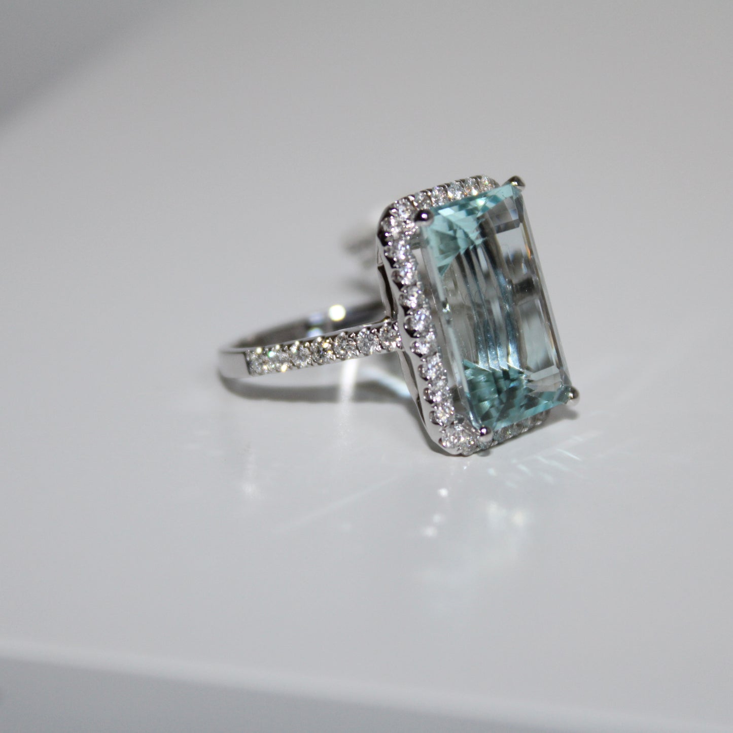 Aquamarine Ring