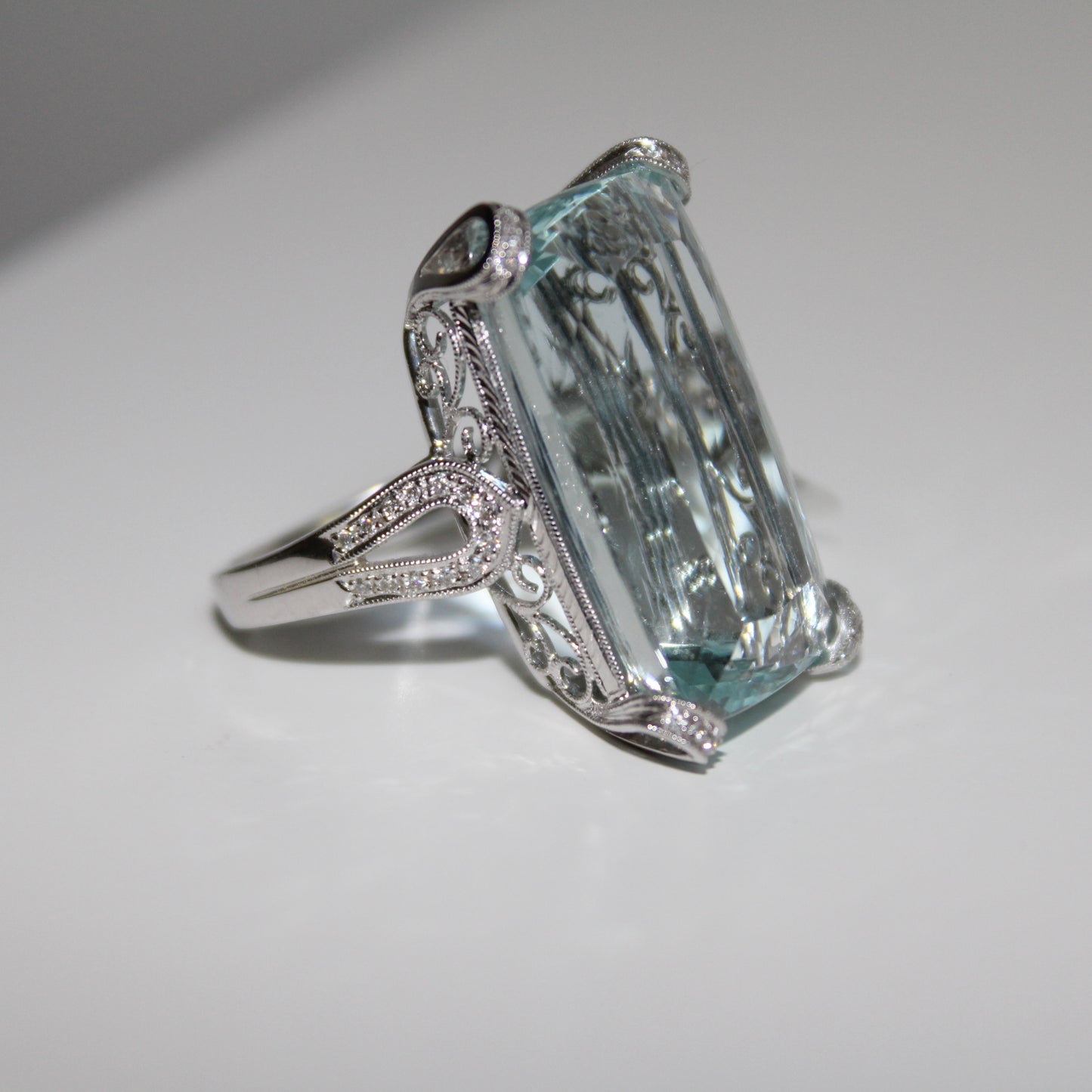 Aquamarine Ring