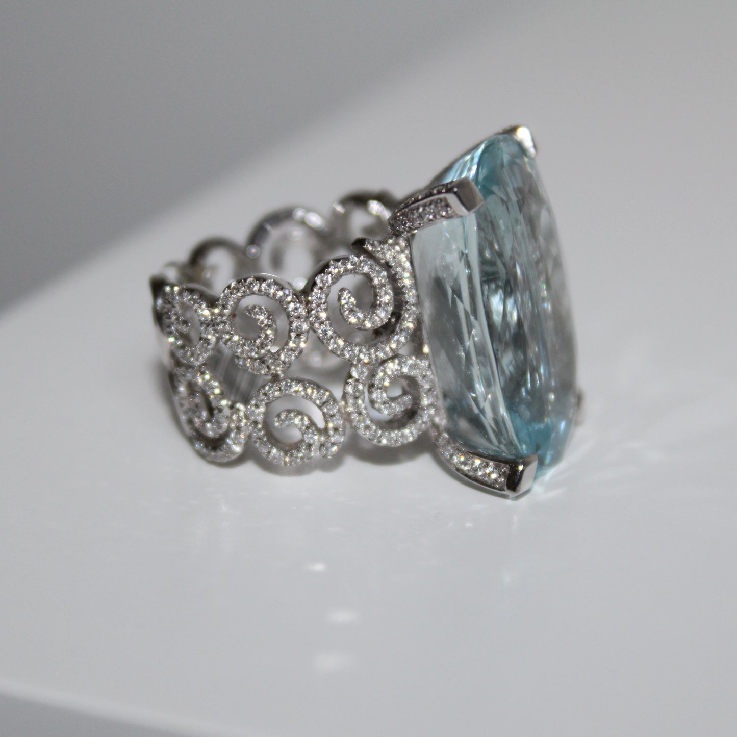 Aquamarine Ring