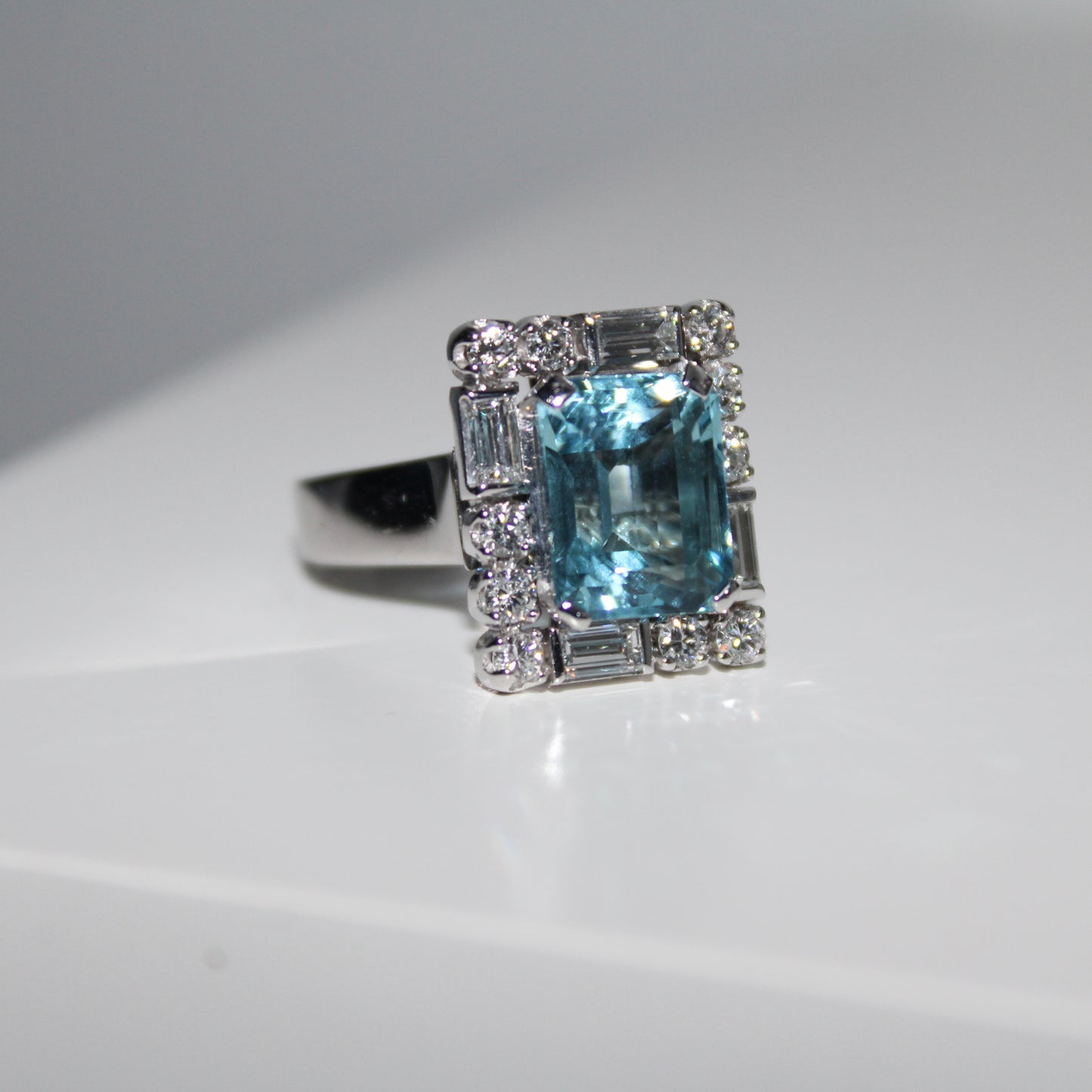 Aquamarine Ring