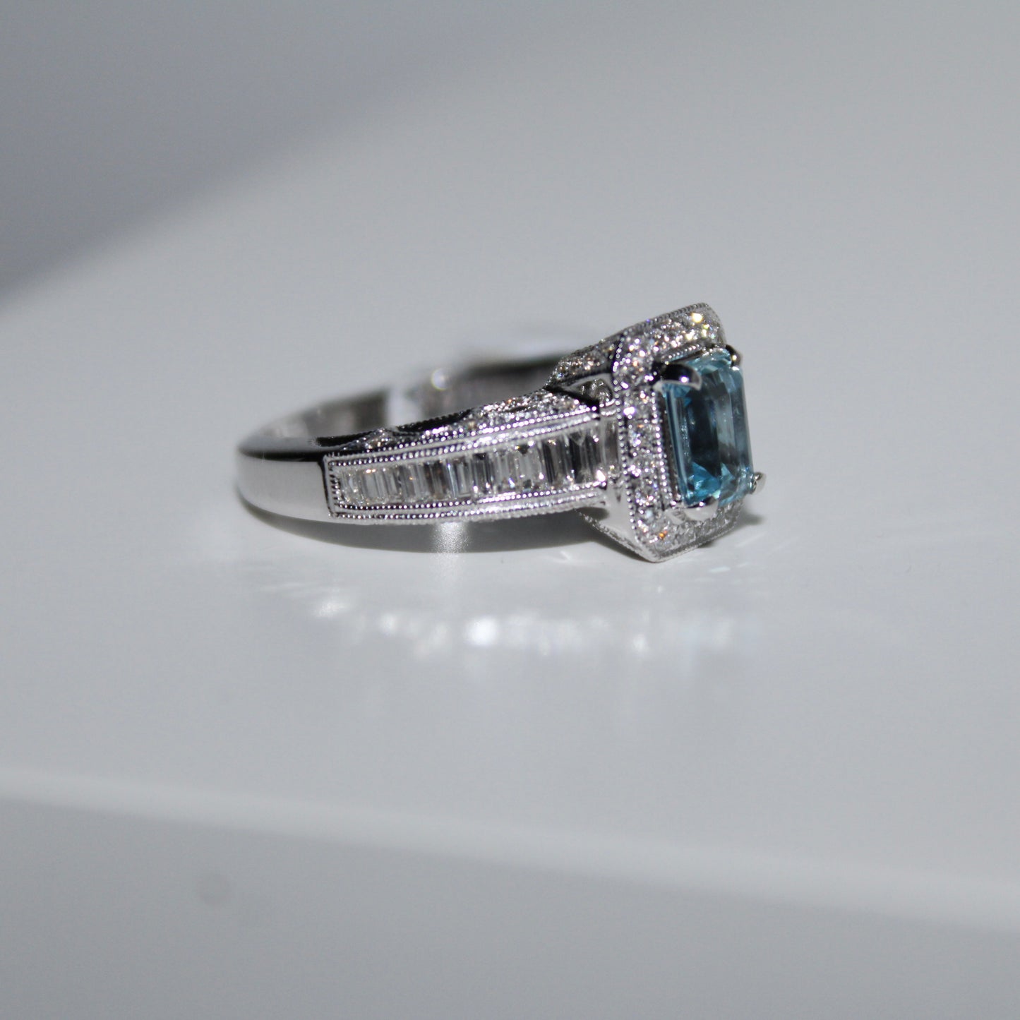 Aquamarine Ring