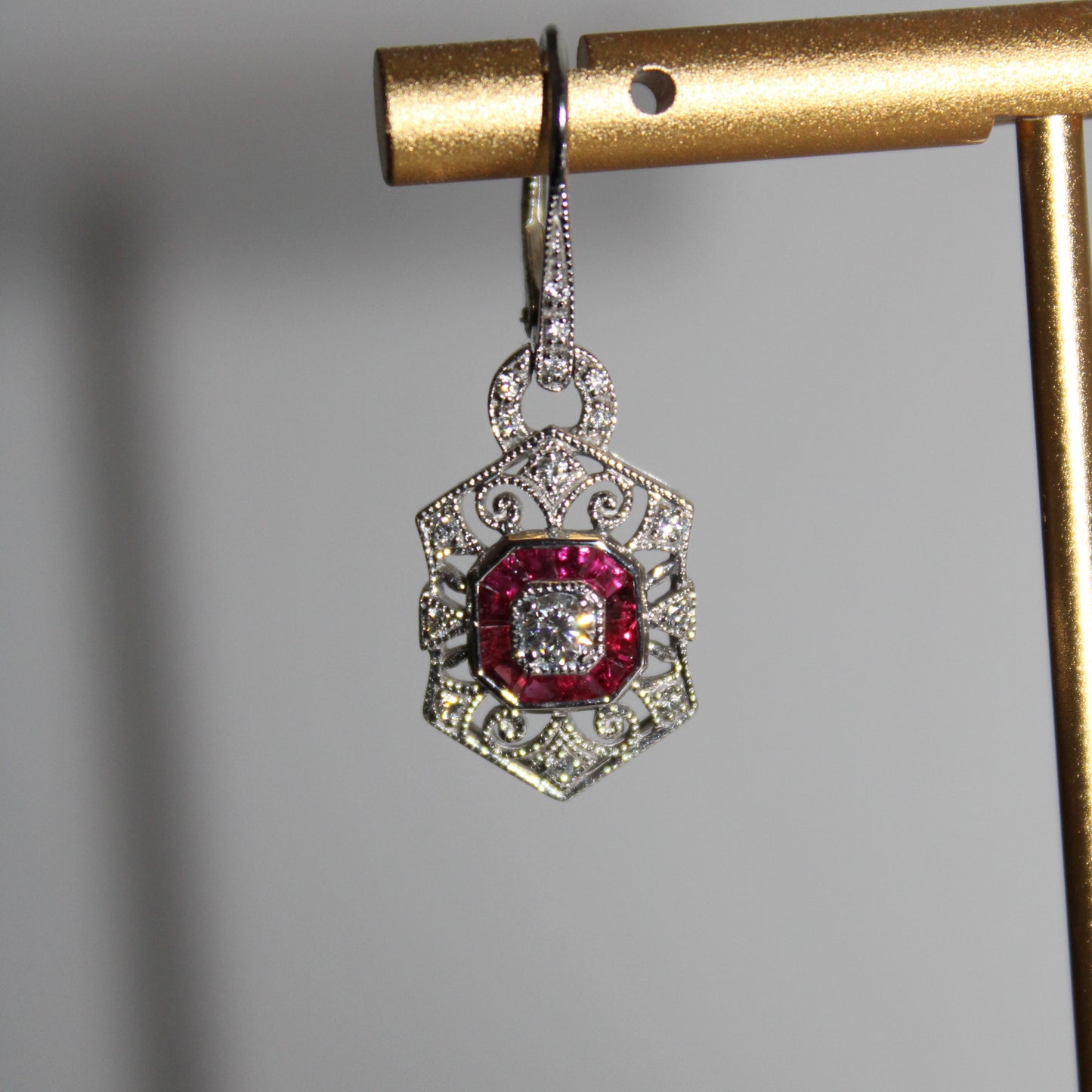 Ruby Earrings