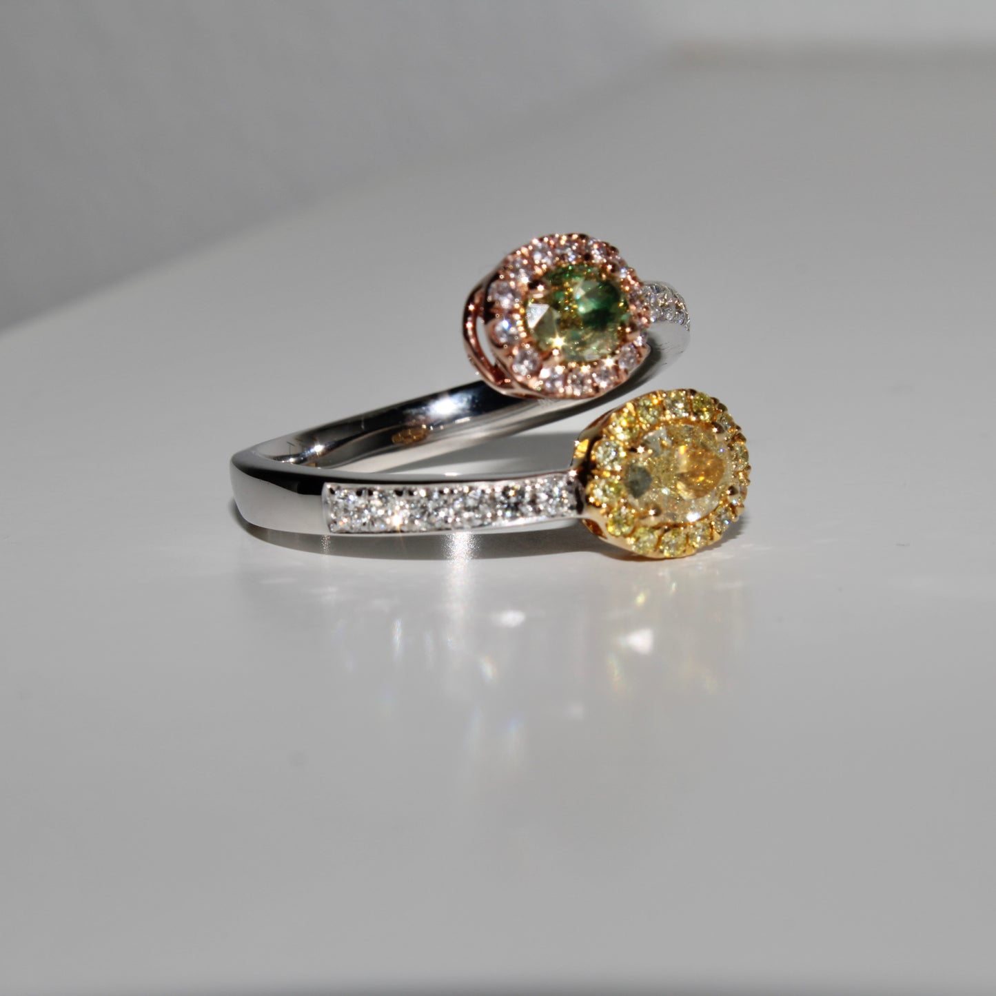 Fancy Colour Diamond Ring