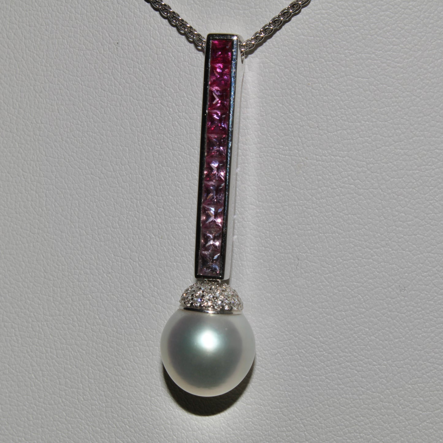 Pearl Sapphire Pendant