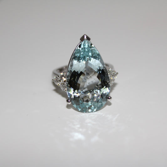 Aquamarine Ring