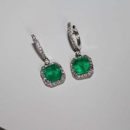 Emerald Earrings