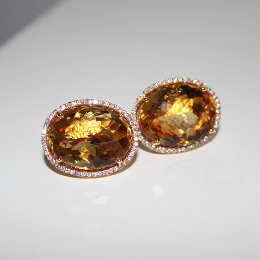 Citrine Earrings