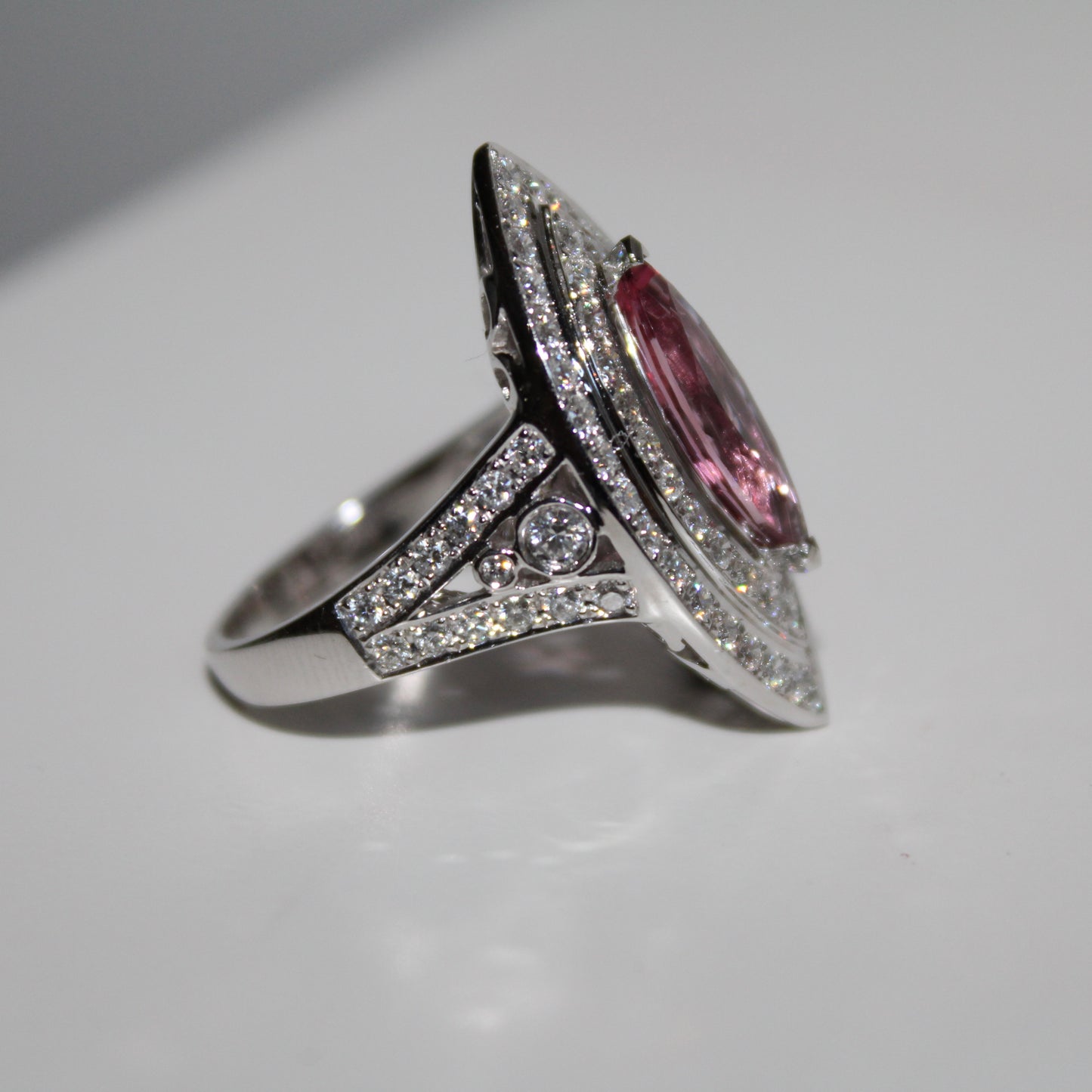 Pink Spinel Ring