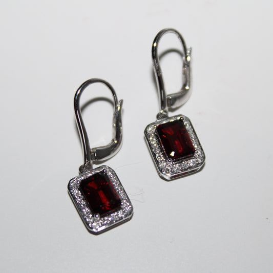 Garnet Earrings
