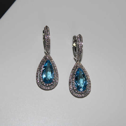 Topaz Earrings