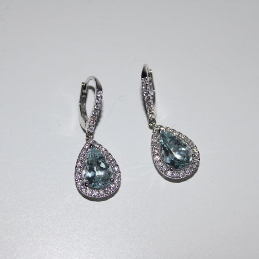 Aquamarine Earrings
