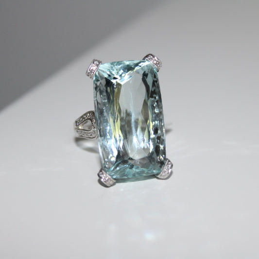 Aquamarine Ring