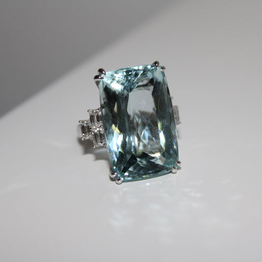 Aquamarine Ring