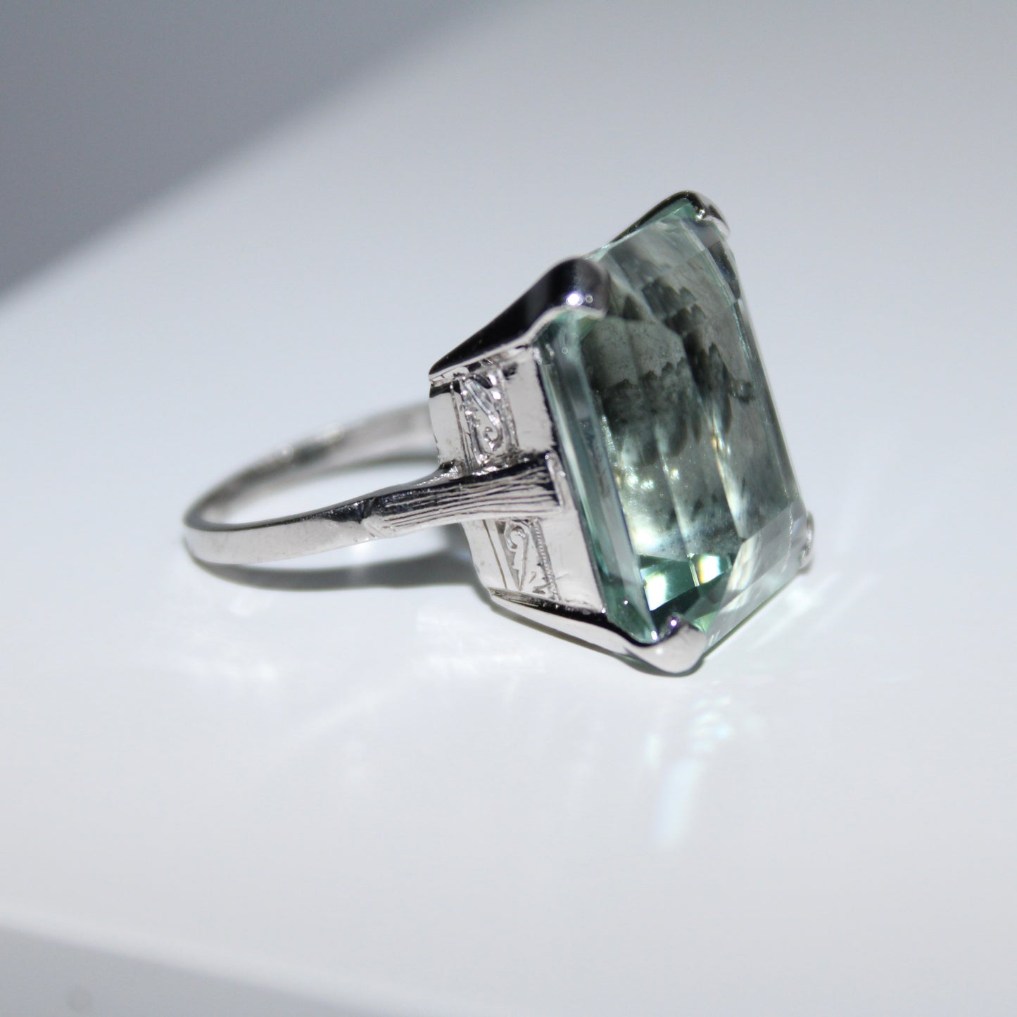 Aquamarine Ring