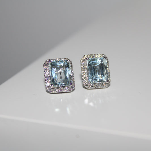 Aquamarine Earrings