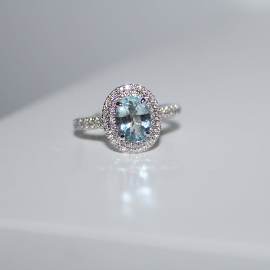 Aquamarine Ring