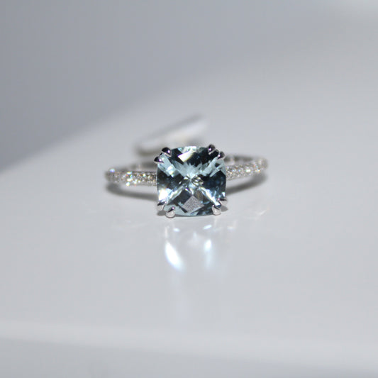 Aquamarine Ring