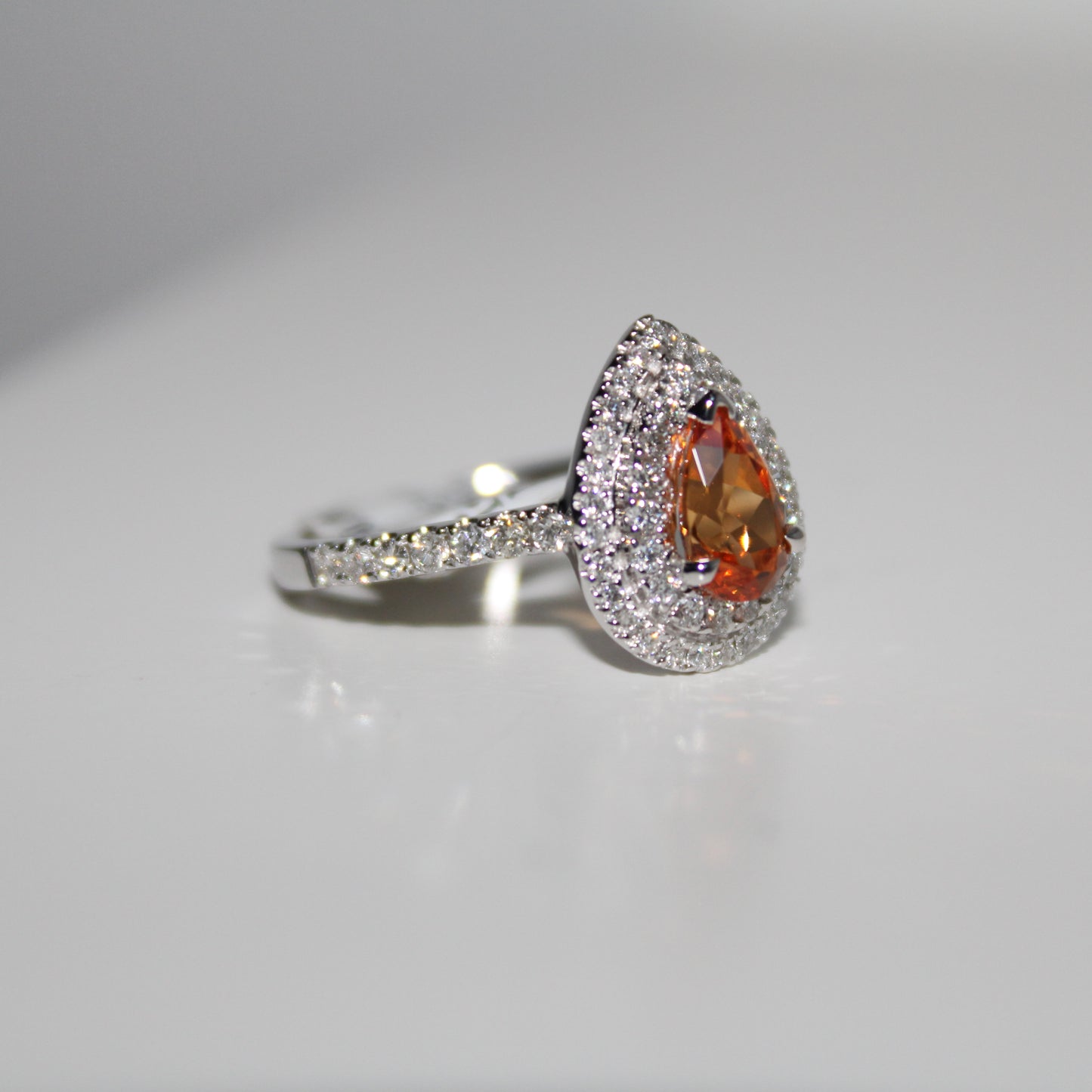 Mandarin Garnet Ring