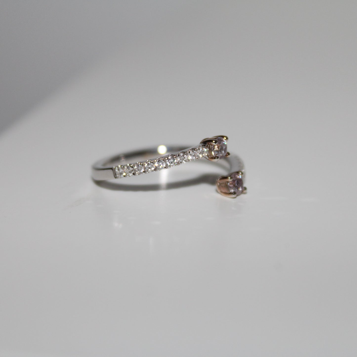 Pink Diamond Ring