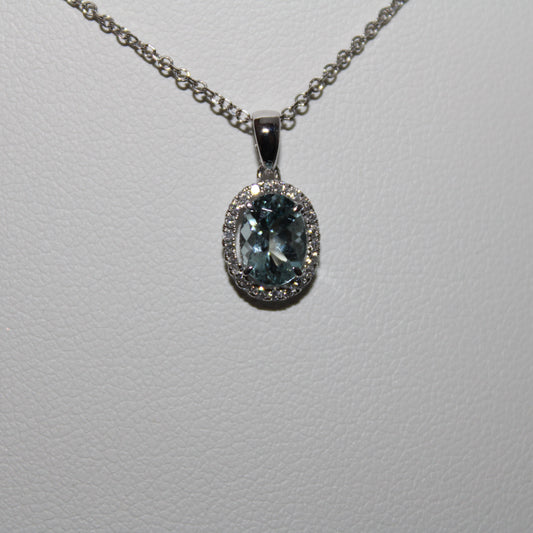 Aquamarine Pendant
