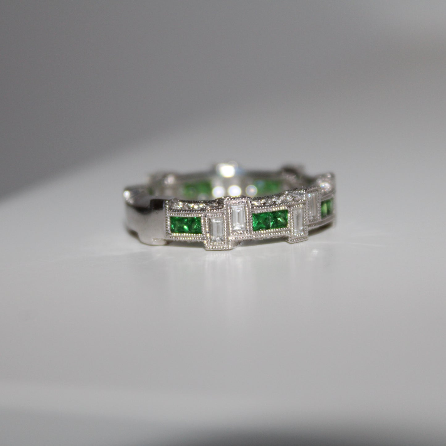 Tsavourite Ring
