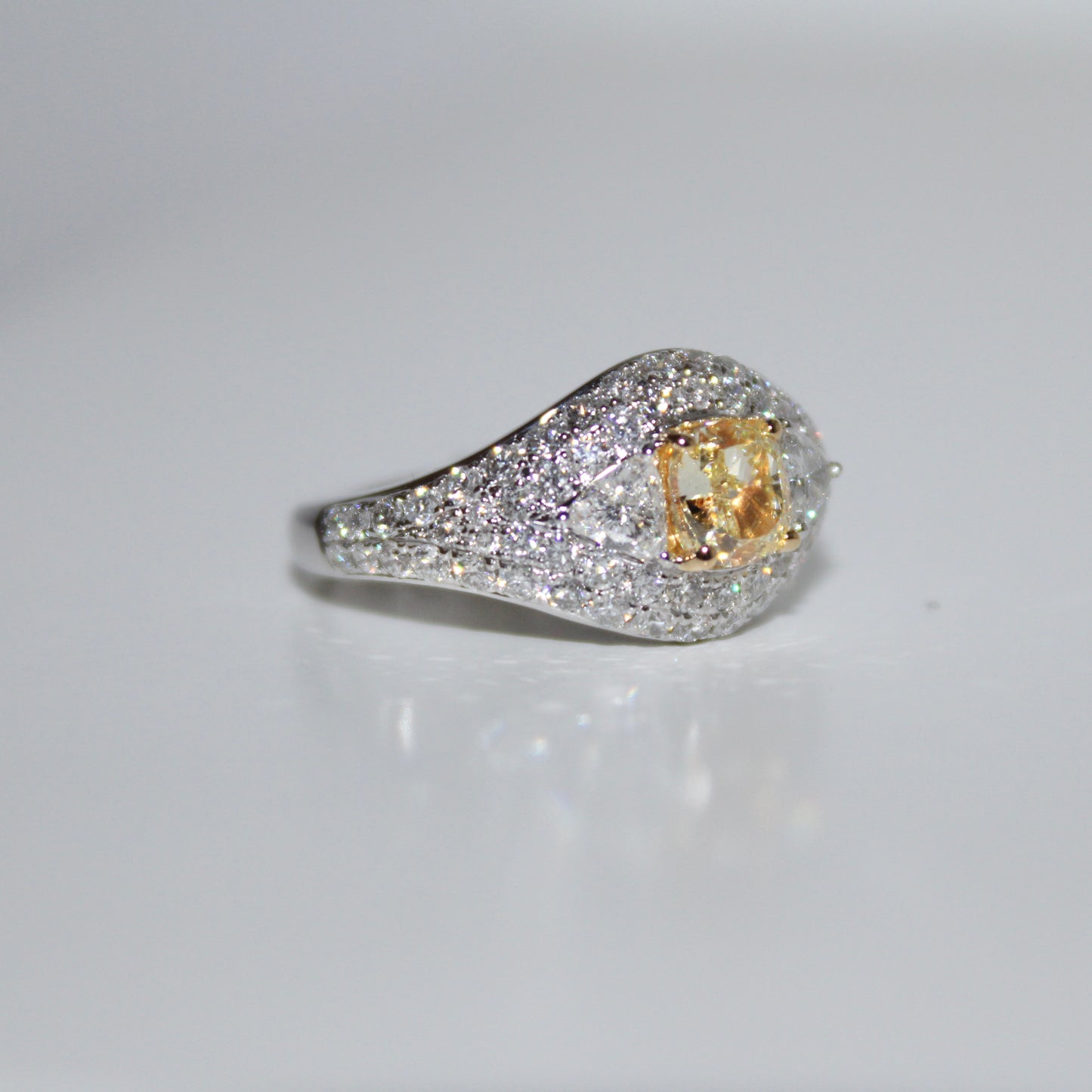 Yellow Diamond Ring
