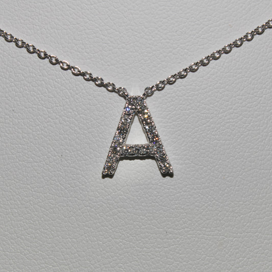 A Initial Necklace