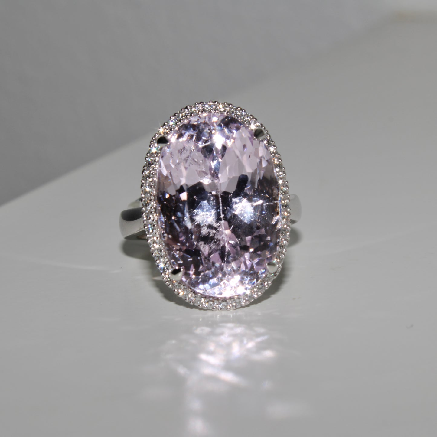 Kunzite Ring