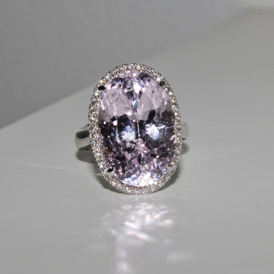 Kunzite Ring