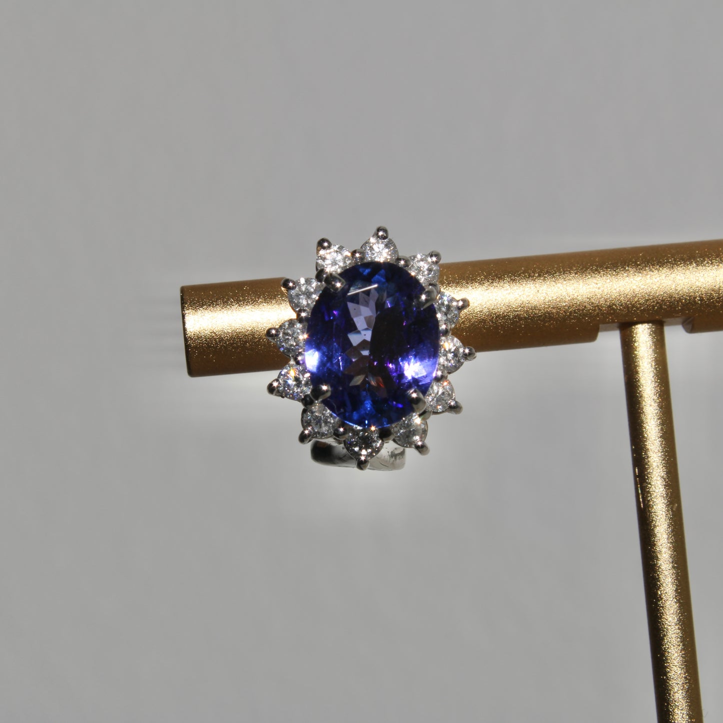Tanzanite Stud Earrings