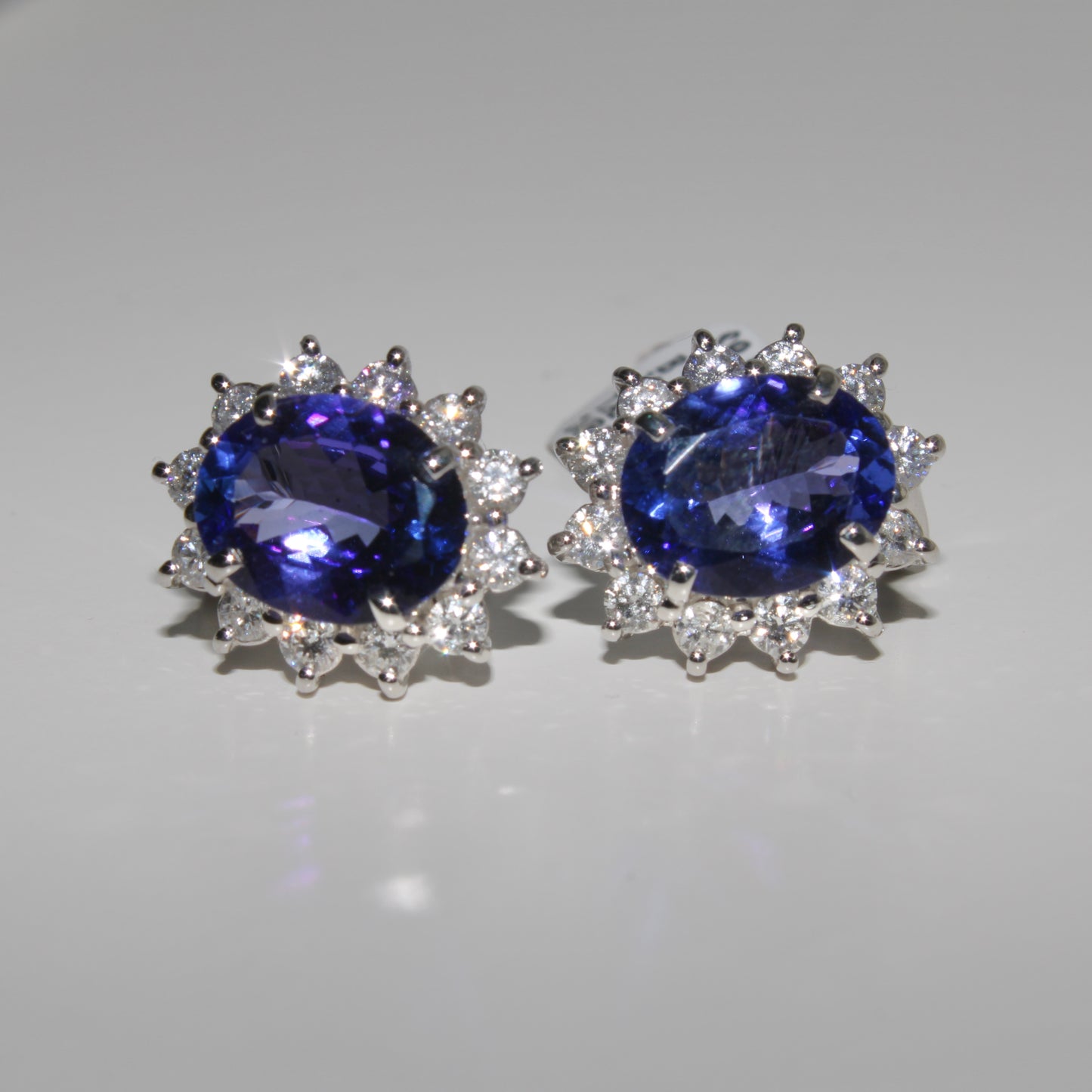 Tanzanite Stud Earrings