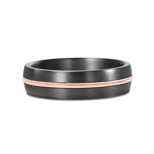 Tantalum and Gold Men's Ring